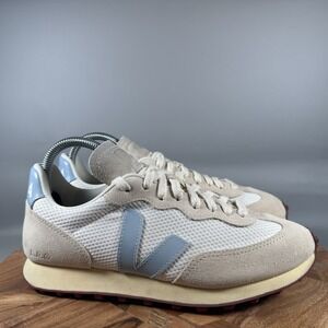 VEJA Rio Branco Alveomesh Women's Size 8 EU 39 White Suede Low Top Sneaker